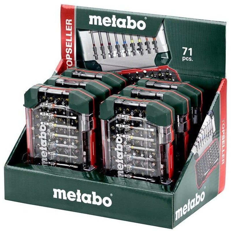 Metabo Boîte d'embouts « SP », 71 p.