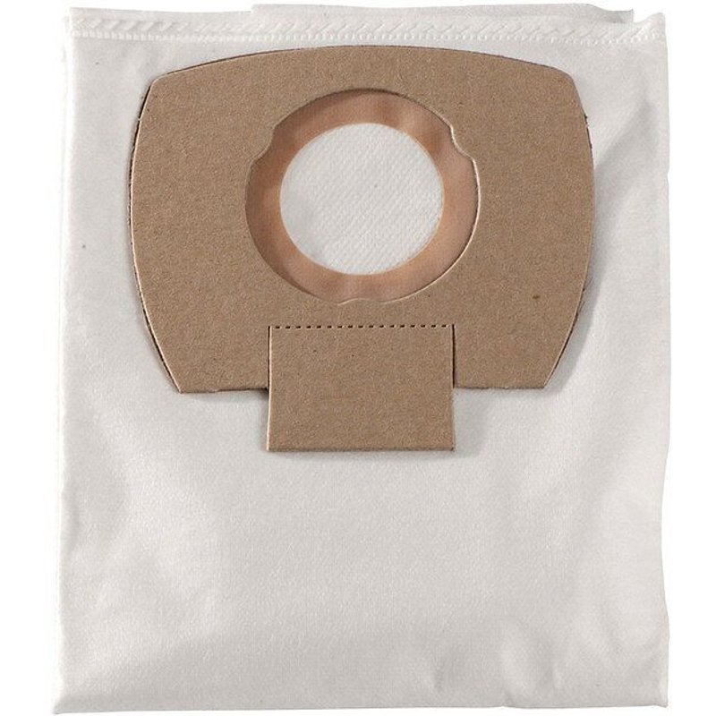 Metabo 5 x sac filtrant en fibre - 25/30 l, ASA 25/30 L PC/ Inox