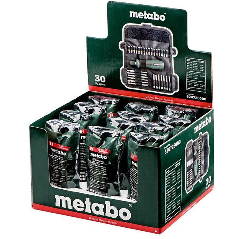 Metabo Sacoche à roulettes pour 30 embouts «SP» - 626726000
