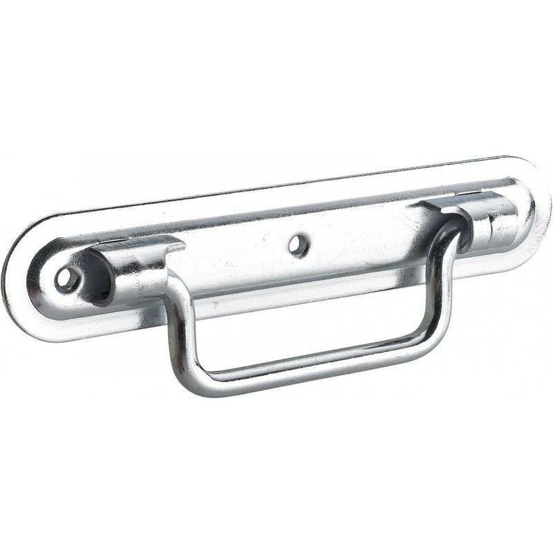 Poignée de caisse à visser acier zingué HETTICH, L.162 mm