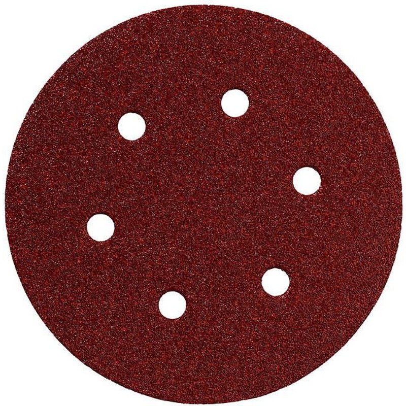 25 feuilles abrasives auto-agrippantes 150 mm, assort., B+M, SXE Metabo - 624066000