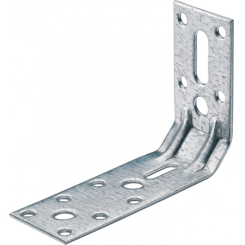 1 équerre de renfort acier zingué HETTICH, l.70 mm