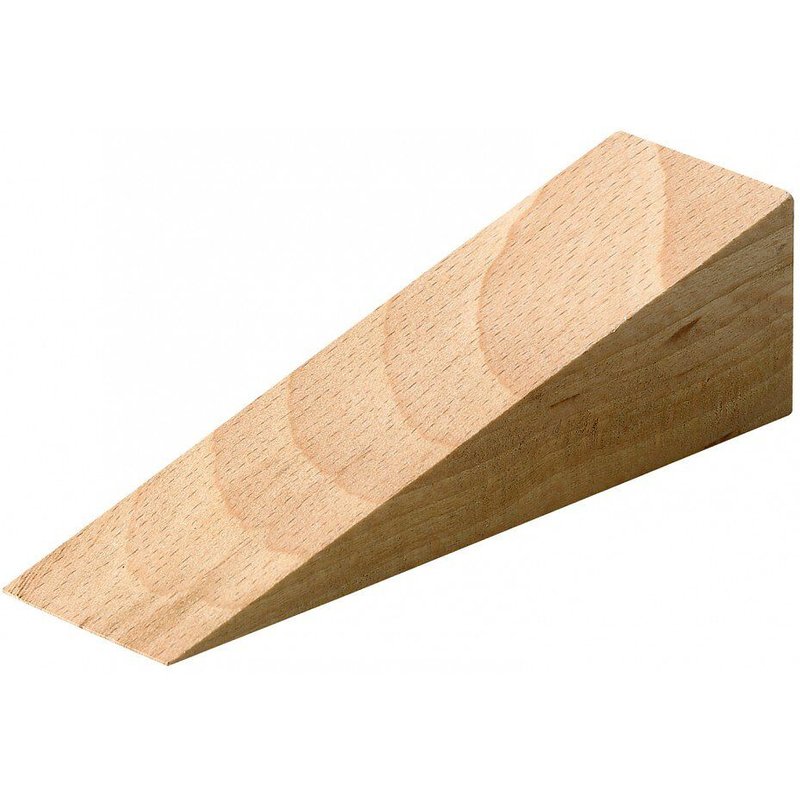 Bloque-porte bois poli H.2.8 x L.9.3 cm