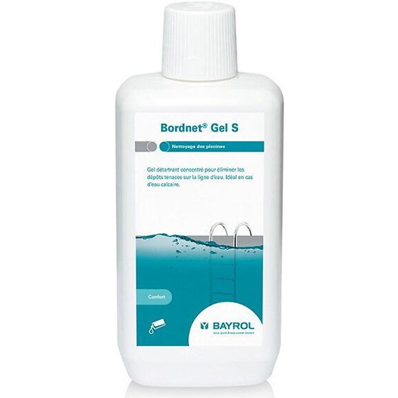 gel détartrant pour ligne d'eau 1l - bordnet gel s - bayrol