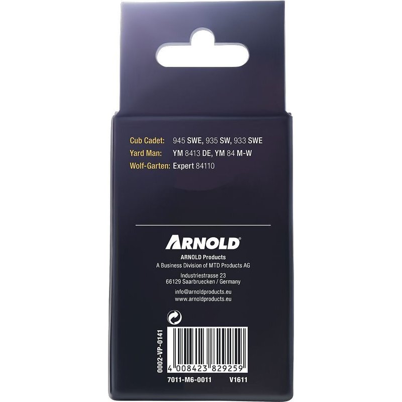 Arnold Jeu de vis autocassantes pour les fraises à neige MTD bi-étagée série 900 a partir 2005 - 7011-M6-0011
