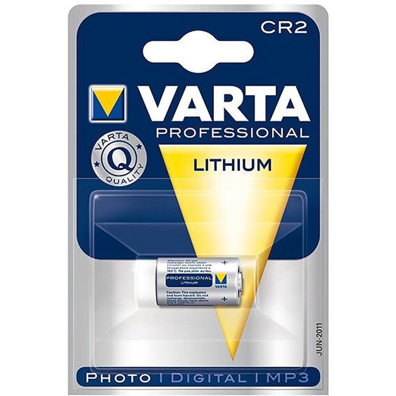 Pile lithium Varta CR2 pour appareil photo