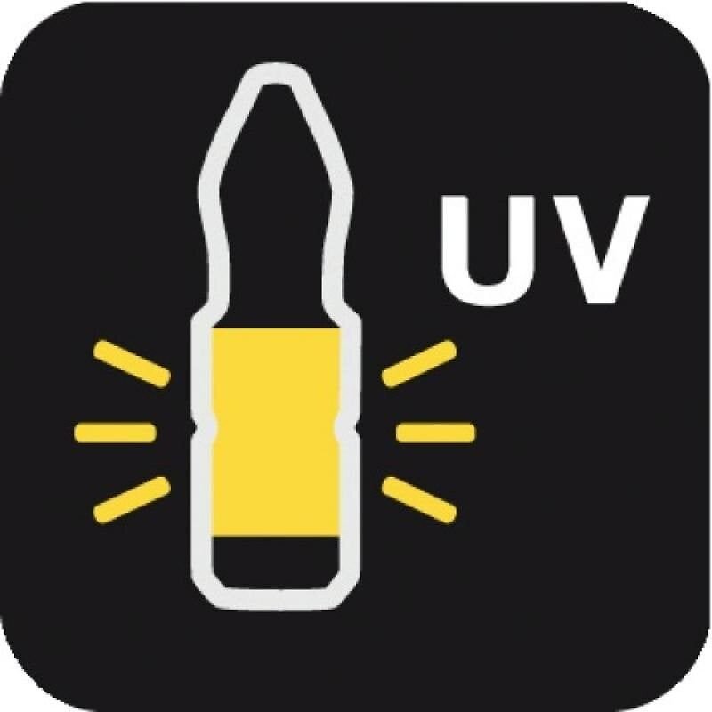 Jeu de 5 embouts Y - empreinte Pozidriv - PZ2 - longueur 50mm WIHA