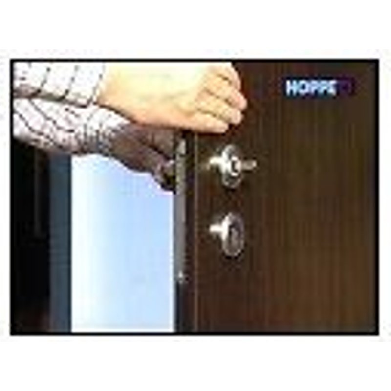 Poignées sur plaques clé L - laiton poli - Verona HOPPE