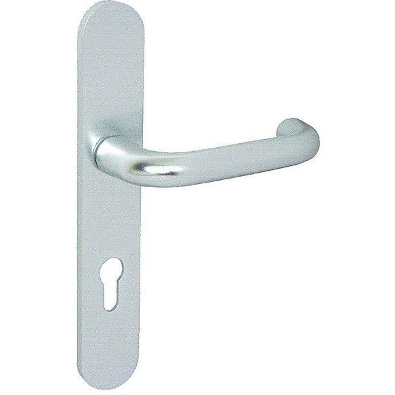 Poignées sur plaques clé I - aluminium argent - Paris HOPPE