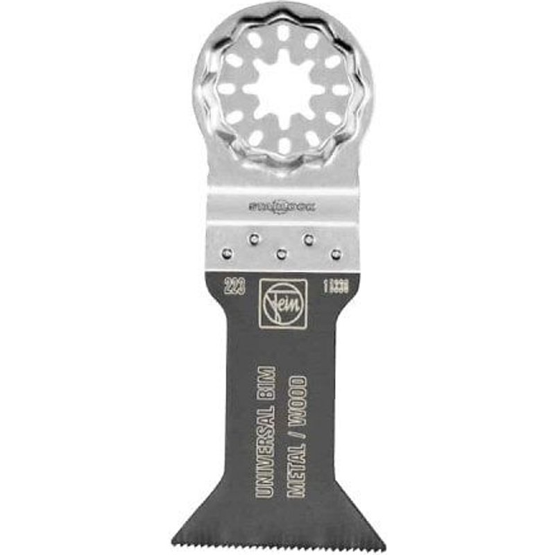 Fein Lame de scie universelle E-Cut Longueur 55 mm, Largeur 44 mm, Condit. 50 Pce, Porte-outil SL - 63502223250