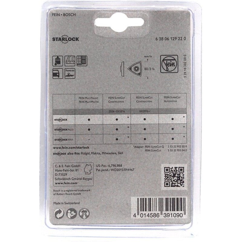 Patin de ponçage non perforé