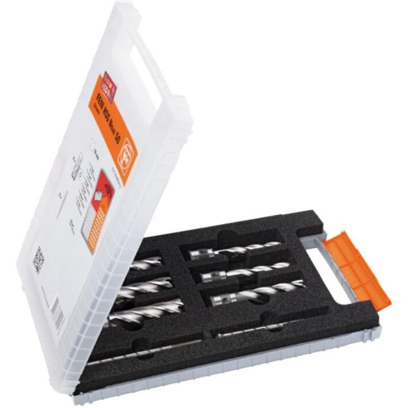 Fein Set d'accessoires Best of fraises à carotter HSS Nova 25 W 12,14,16,18,20,22 mm - 63134999061