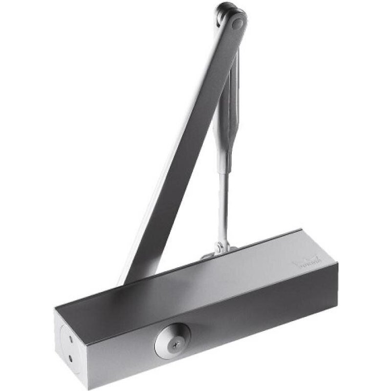 Ferme-porte TS PROFIL Force 2/4 avec bras compas - Blanc