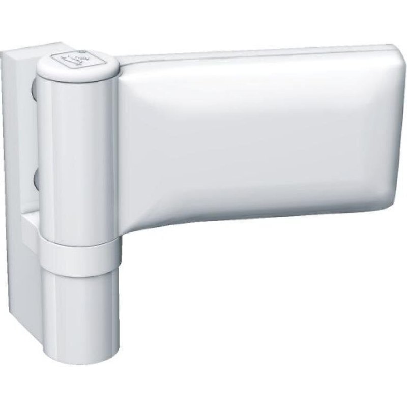 Paumelle - pour porte de 80 à 120 kg - KT-EV - H18 à 23 mm HAHN