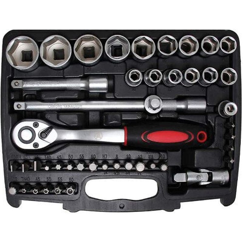 Coffrets de douilles et accessoires BGS - en mm - 174 pcs - 9191