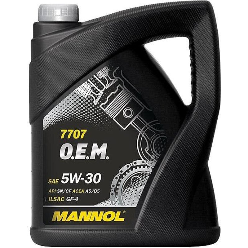 Mannol - Huile Moteur O.E.M - 5w30 - 5l - Ford/Volvo - Mn7707-5