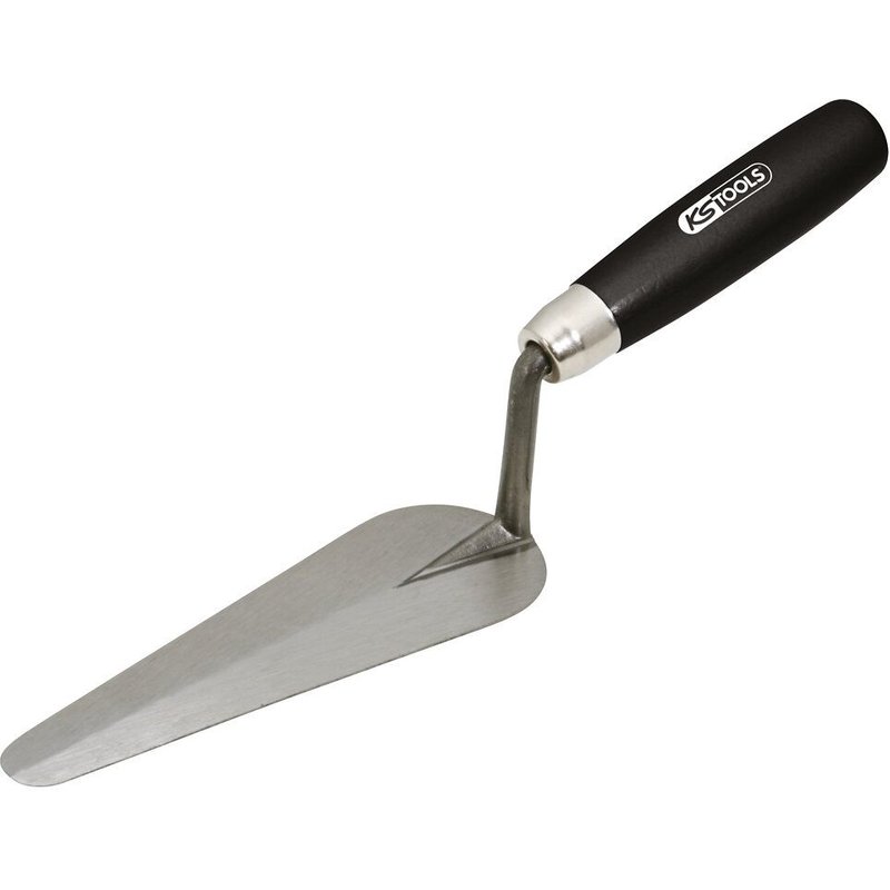 Truelle langue de chat 140 mm,lame acier et manche bois