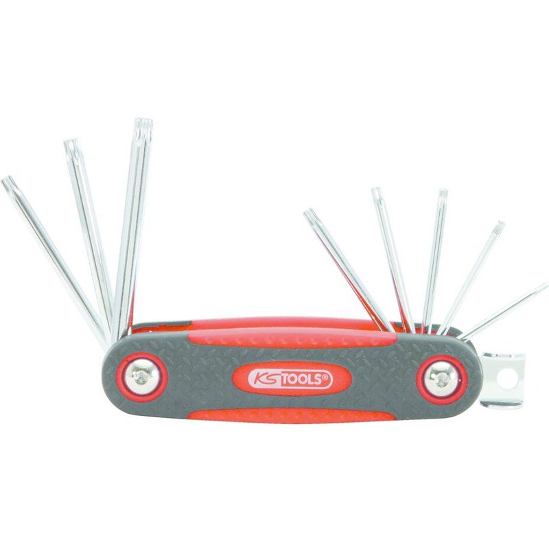 Monture de 8 clés mùles Torx