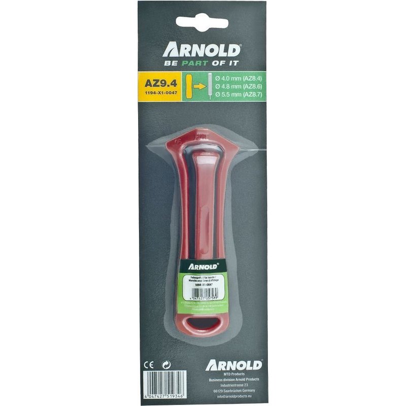 Arnold Manche pour limes d'affûtage, rouge - 1194-X1-0047