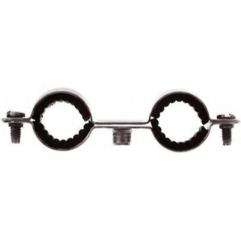 Collier double isophonique - diamètre 12 mm - 10 pièces - CDI FISCHER