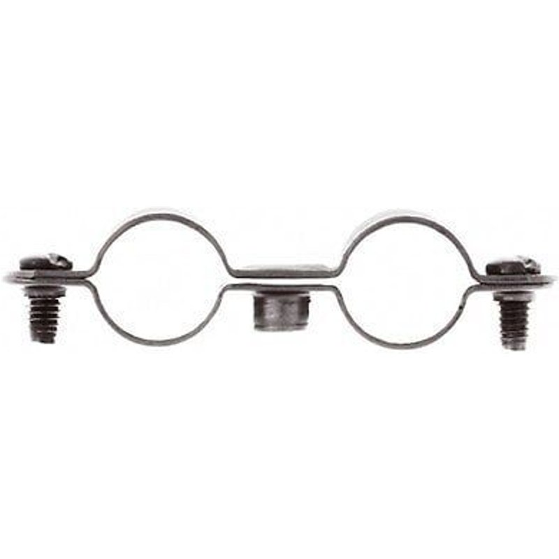 Colliers doubles 7x150 mm - diamètre 16 mm - 10 pièces FISCHER