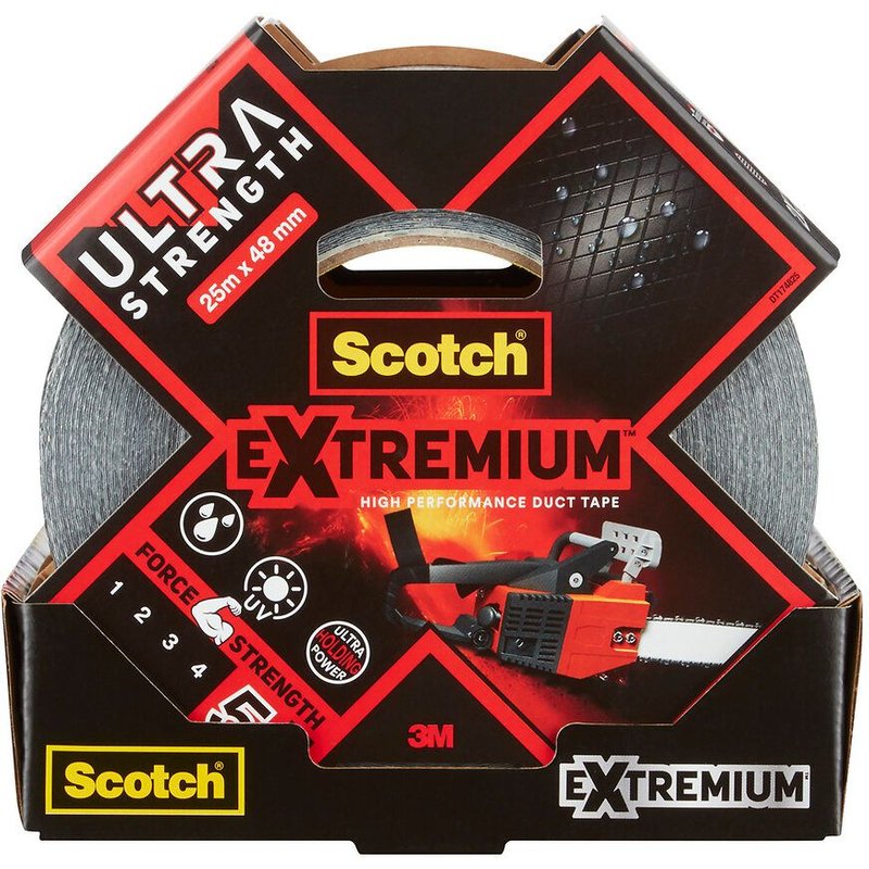 3M Toile de Reparation Extremium Ultra - Noir - 25mx48mm