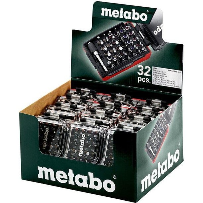 Metabo Coffret d'embouts 32 pièces - 626696000
