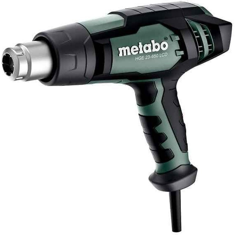 Metabo HGE 23-650 LCD - Décapeur thermique - incl. accessoires - dans MetaBox - 2300W
