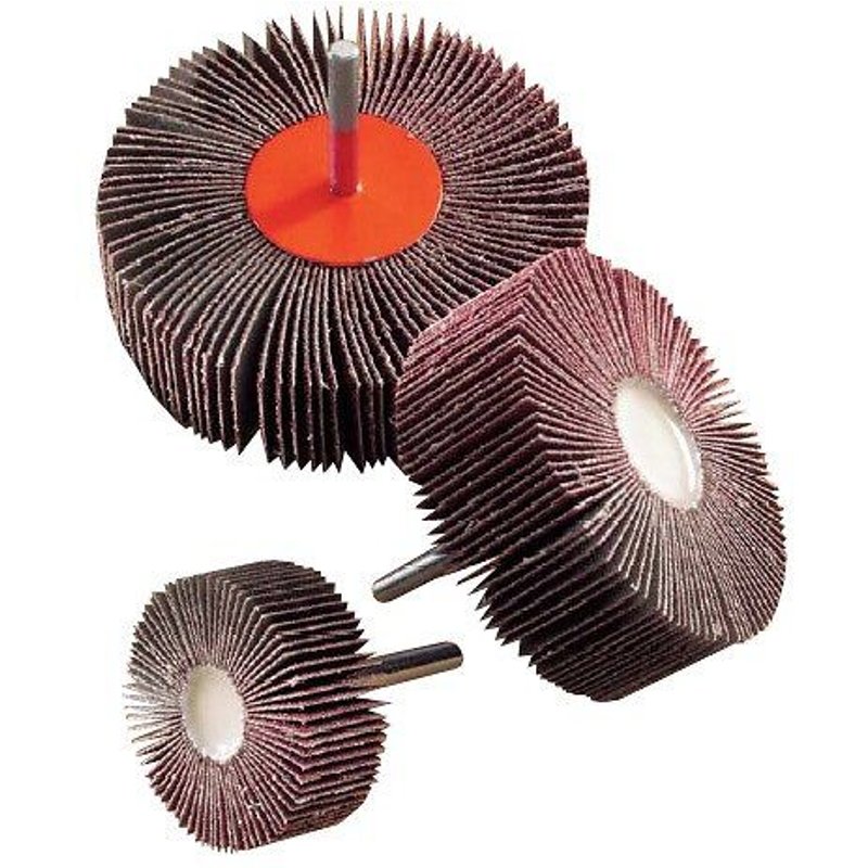 Roue de ponçage à lamelles Ø 60 mm (grain 100/1)