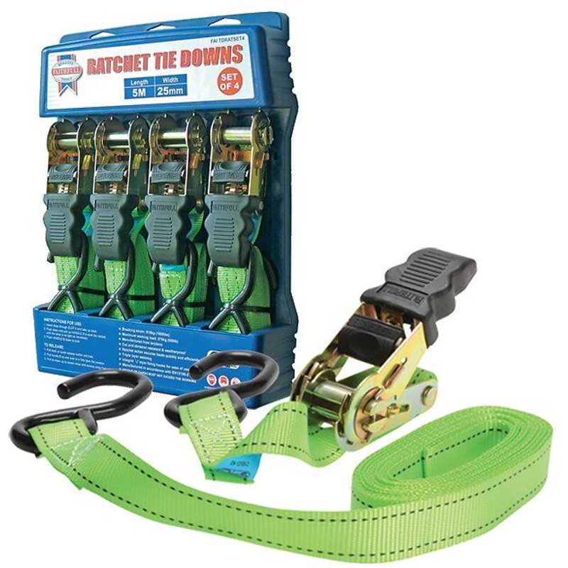 Jeu De 4 Sangles A Cliquet