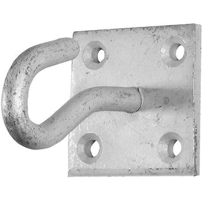 Crochet ouvert sur platine