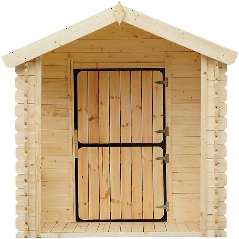 Maison En Bois Pour Enfants - Maison De Jeux Pour L'extérieur 175x130xh145cm/1.1m2 - Maison Jardin Enfant Exterieur Bois - Maison D'été Extérieure Timbela M501