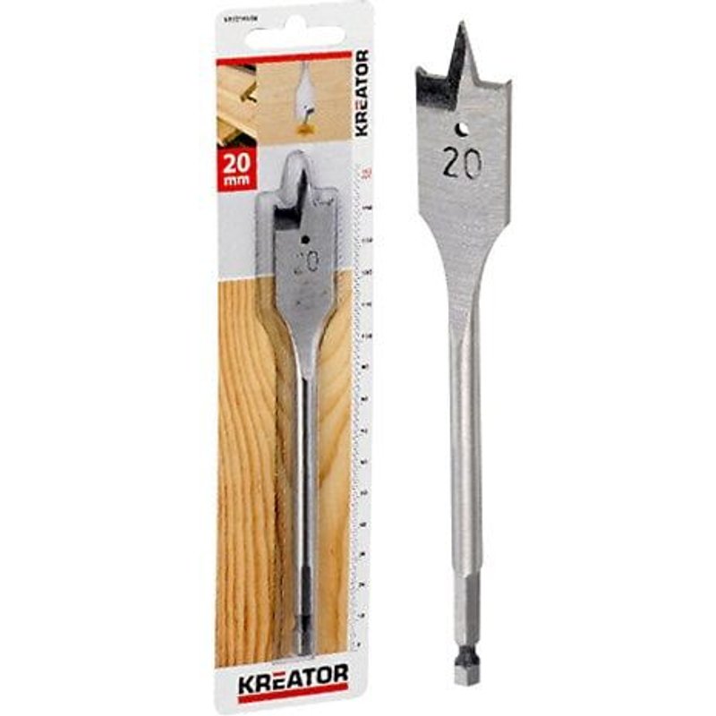 Mèche pour bois plate Ø 14x152mm