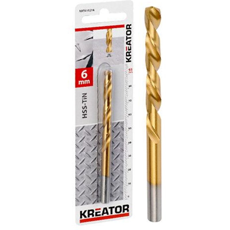 Foret métaux en titane HSS Ø 10x133mm