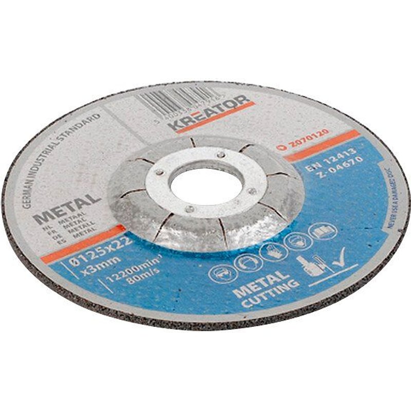 6 Disques A Decouper 125 MM pour le Metal Kreator-Krt070120