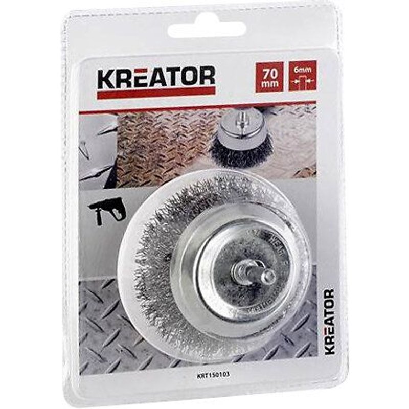 Brosse.Metal.Acier Soucoup.70 Sc