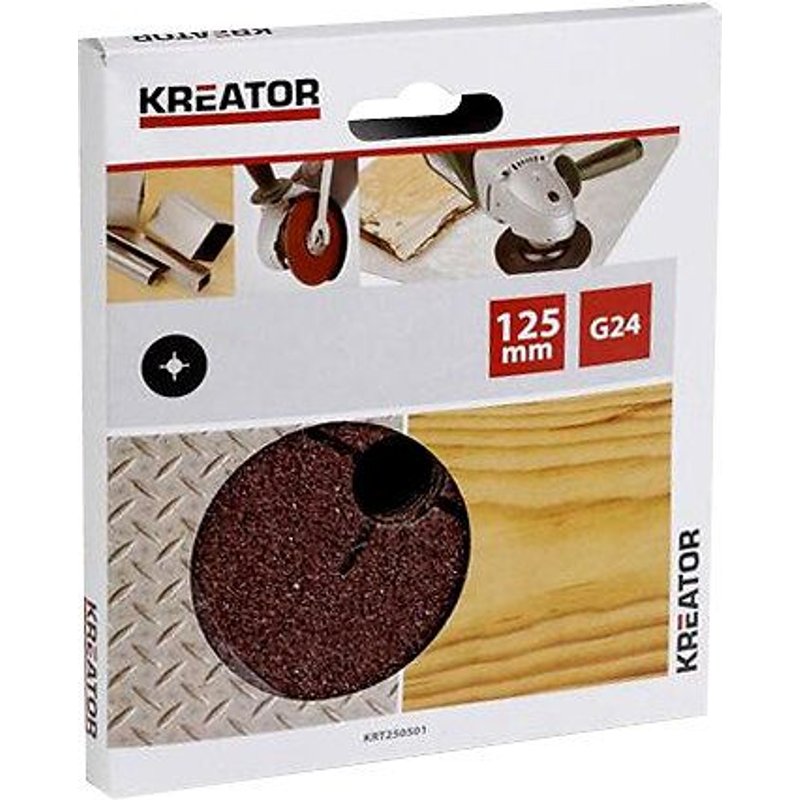 Disque Abrasif Metal/Bois 125Mm