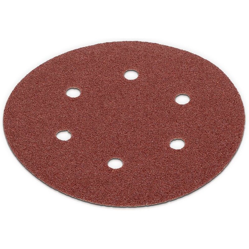 Lot de 5 disques auto-aggripants - grain 120 -Ø 150 mm