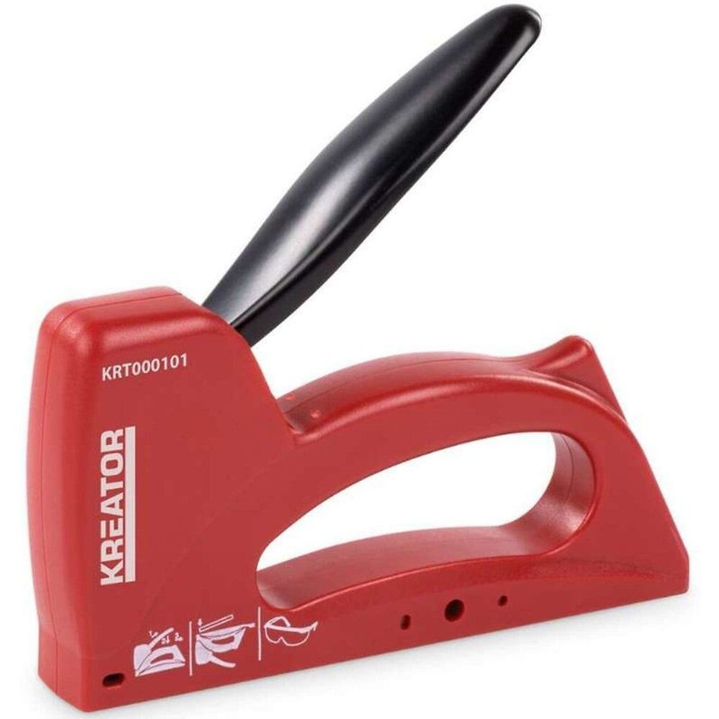 Agrafeuse à poignée métallique