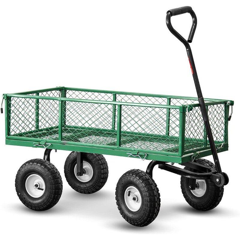 Chariot de jardin en acier 97X52X59CM