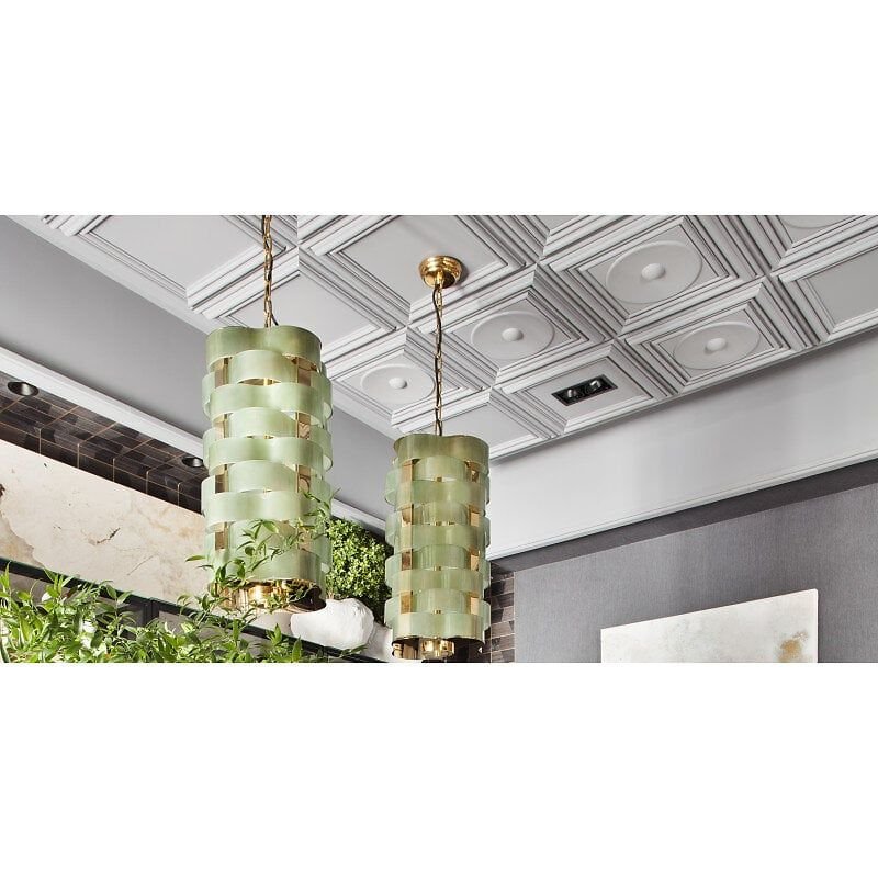 3d panneau mural Orac Decor W122 LUXXUS AUTOIRE Dalle pour mur et plafond Élement décorative design intemporel classique blanc