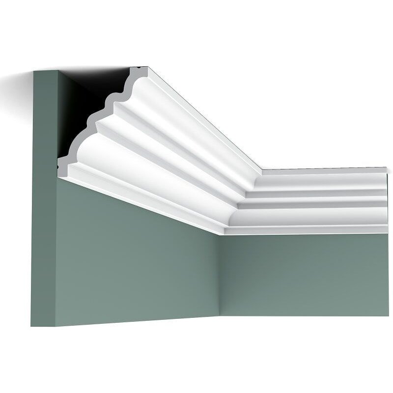 Corniche Orac Decor C326 LUXXUS MANOIR Moulure décorative Moulure décorative design intemporel classique blanc 2 m