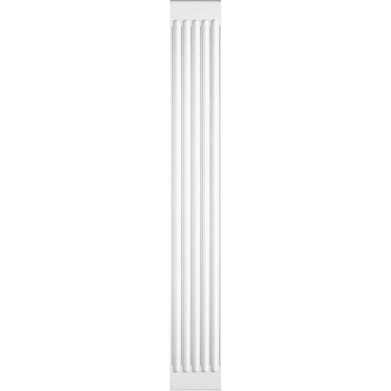 Pilastre Fût Elément décoratif de stuc Orac Decor K250 LUXXUS pour le mur en mousse solide léger blanc 2 m