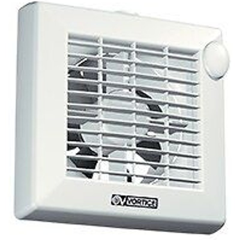 Extract héli mural volet PIR ø100 90m3/h