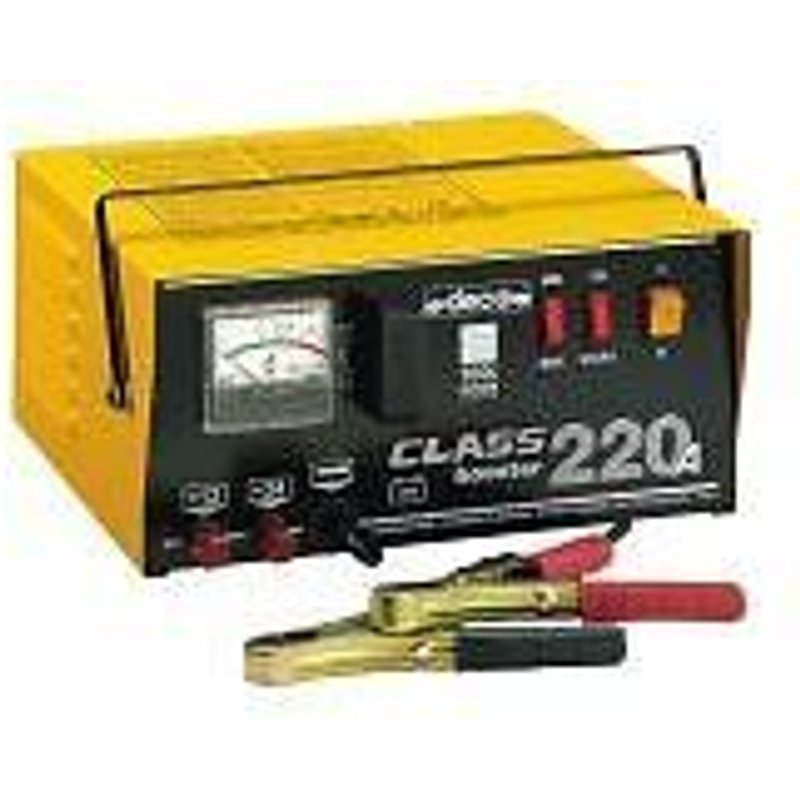 Chargeur de batterie avec dispositif démarrage rapide deca