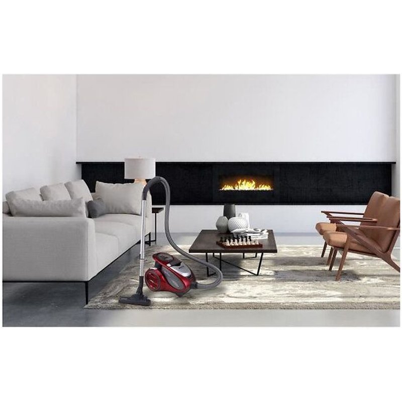 Hoover Xarion Pro XP81_XP25011 - Aspirateur - traineau - sans sac - rouge métallisé flamme brillante
