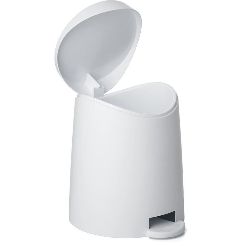 Poubelle de salle de bains 3 l blanc TATAY Milan