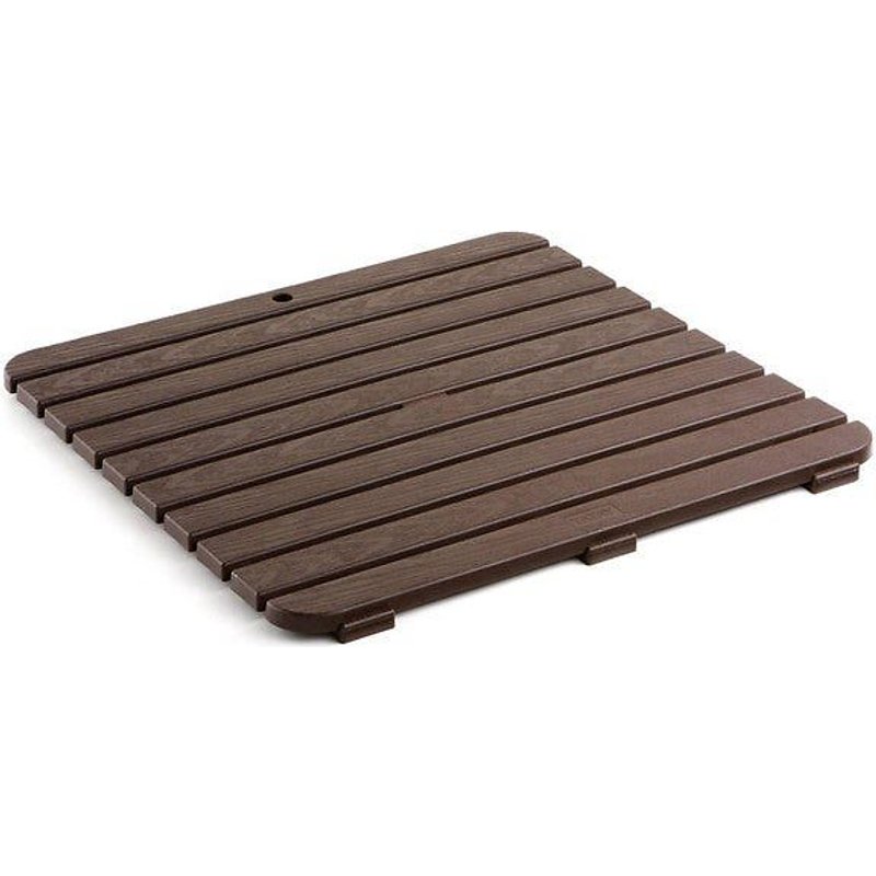 Caillebotis Steppy Gris Zingué N°1, 55 X 55 Cm