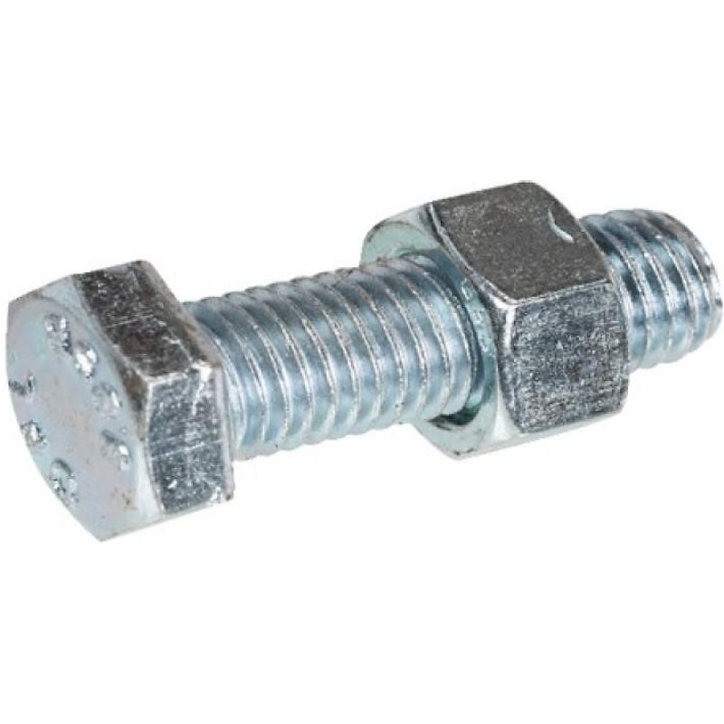 Boulon tĂȘte hexagonale - zinguĂ© - 8.8 - filetage total - EF - 20x60 - B25 STAFA