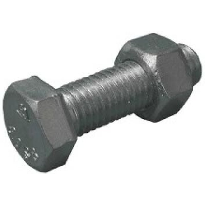 Boulon tête hexagonale - zingué - 8.8 - filetage total - 10x30 - B100 STAFA